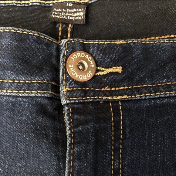 Jordache Skinny Dark WashJeans Size 16 - Picture 9 of 11